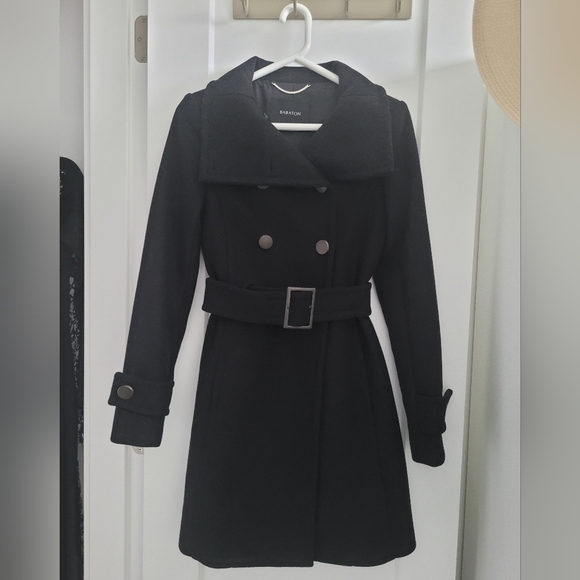 Babaton Black Bromly Coat - Picture 4 of 10